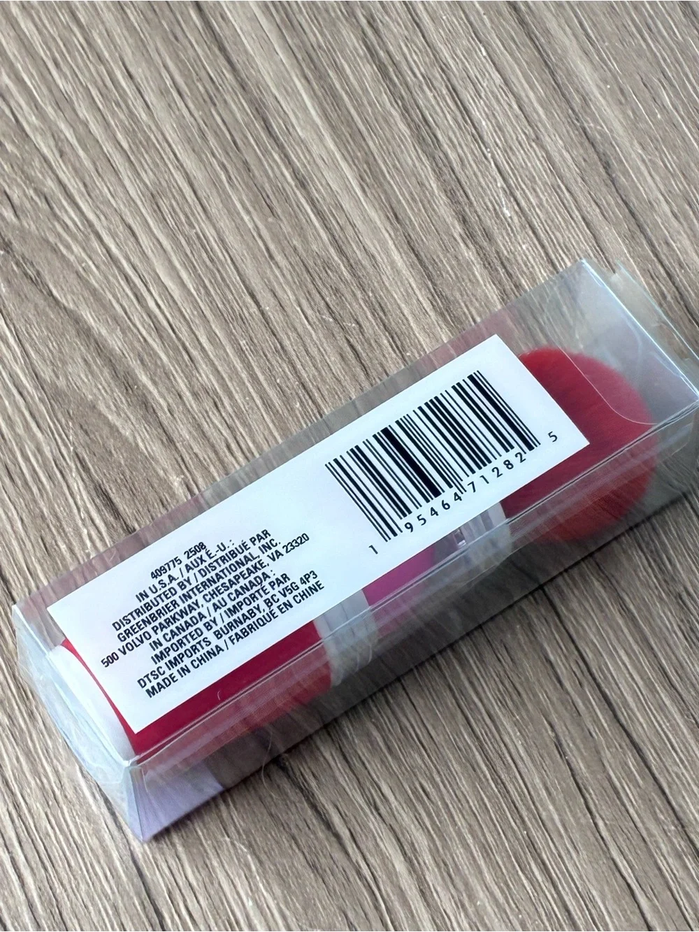🐼 3/$25 NWT Red and Pink Dual-Ended Makeup Brush